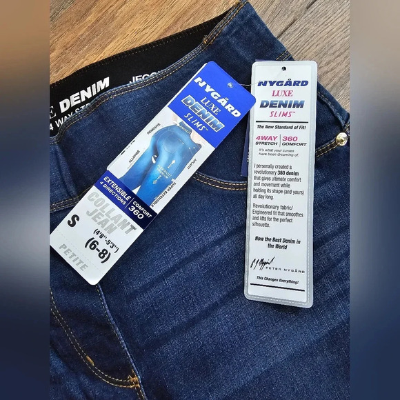 NWT Nygard Luxe Denim [6-8: S]  Slims Jeggings - Picture 8 of 11